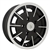 EMPI 10-1081 - GASSER RIM - Gloss Black w/ Polished Lip & Face - ET 45 - BS 5 - BALL SEAT - 5x130 - 15"X5.5"