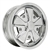 EMPI 10-1111 - 911 ALLOY RIM - All Chrome -  ET 20 - BS 4" - 60* SEAT -5X205 - 15"X5 1/2"