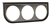 EMPI 14-1013 - METAL MOUNT BRACKET CHROME, 2 1/16", 3 HOLE