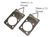 HD CAST SUPER BEETLE FRONT DISC BRAKE BRACKET - PAIR - EMPI 22-2845-7