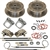 EMPI 22-2928-F - WIDE REAR DISC BRAKE KIT W/ E-BRAKE & HD BRACKETS - 5/205 - SWING AXLE 58-67