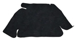 Trunk Carpet Kits - 1960-67  - Bug Sedan and Conv Trunk Carpet - 1 piece - Black - 4284