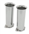 6" CHROME VELOCITY STACKS - FITS EMPI HPMX, WEBER IDF, DRLA DELLORTO CARBS - EMPI 43-6056