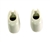 SUN VISOR CLIPS, Bug & 2, IVORY, PAIR