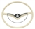 Complete Steering Wheel Kit, Ivory -Fits Bug 1962-1971, Ghia 1962-1971, Type 3 1962-1971 EMPI 79-4004-0