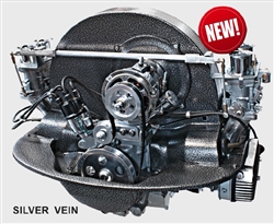 EMPI 8944-S - SILVER VEIN POWDER COATED - REAR ENGINE - NO HEAT NO RISERS