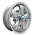 EMPI 9691 - GT-5 - Silver w/ Polished Lip - ET 20 - BS 4" - 60* SEAT - 5X205 - 15X5.5"