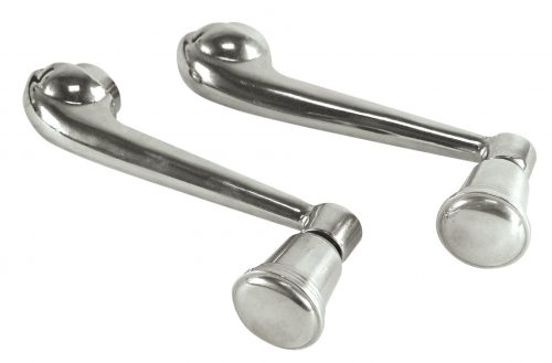 Billet Knob Window Cranks  -  Bug  thru 1966  -  Pair  -  11-4531