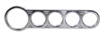 Billet Dash  -  1 Lg - 4 Sm  -  Aluminum  -  Each   -  16-9826