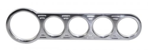 Billet Dash  -  1 Lg - 4 Sm  -  Aluminum  -  Each   -  16-9826