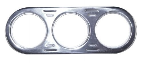 Billet Dash   -  3 Sm  -  Aluminum  -  Each  -  16-9832