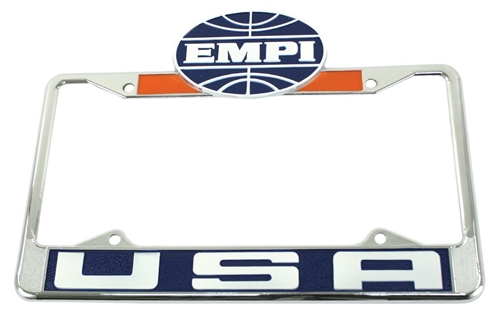 Empi  USA License Plate Frame  -  Front  -  Each -  6461