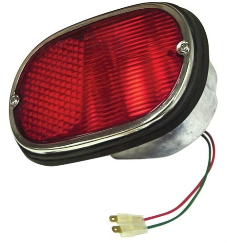 Tail Light Assemblies   -  Left & Right  -  Red  -  Bus  -  1962-71  -  Each  -  98-9514